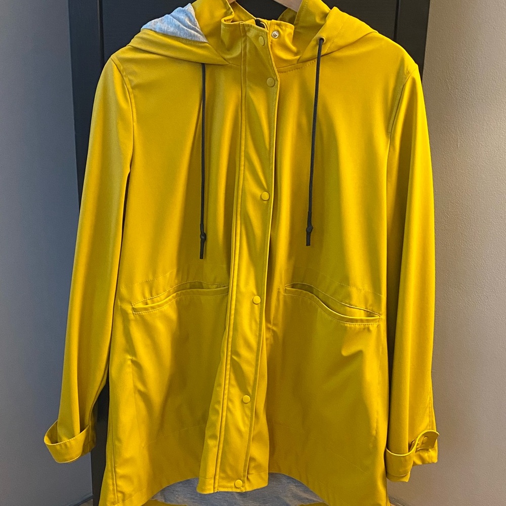 Zara Yellow Raincoat